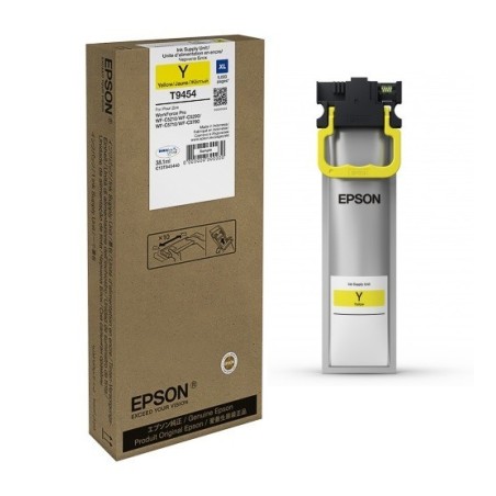 Cartouche Jaune XL Epson pour WorkForce pro WF-C5XXX (T9454)