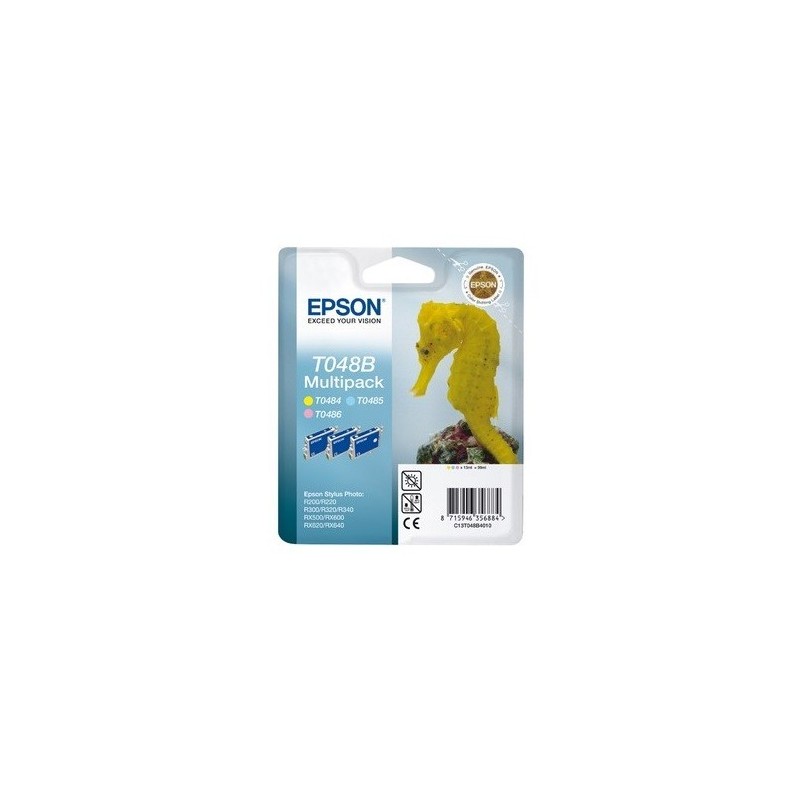 Multipack photo jaune/cyan/magenta clair Epson, Toner Express : achat en ligne de Multipack photo jaune/cyan/magenta clair Epson