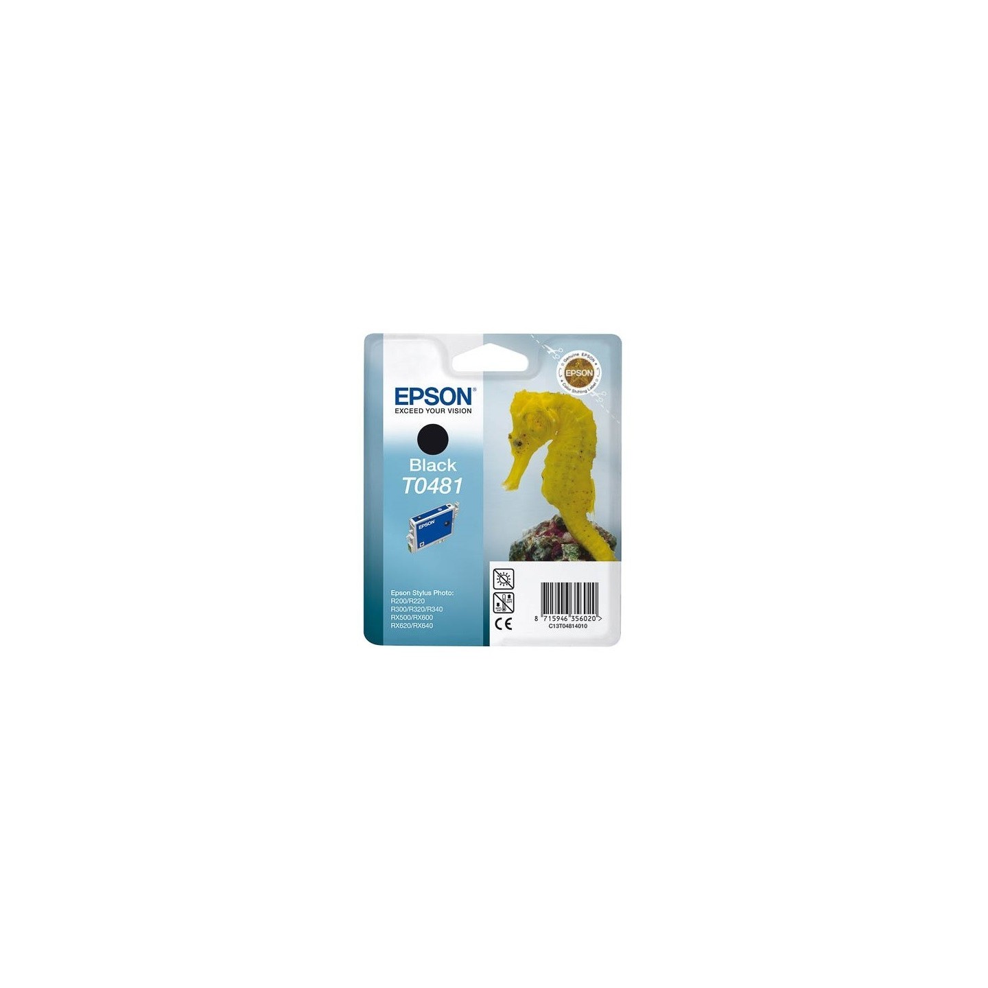 Cartouche d'encre Epson T0481 Noire, Toner Express : achat en ligne de Cartouche d'encre Epson T0481 Noire pour imprimante