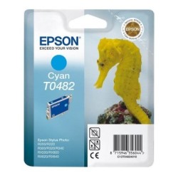 Cartouche d'encre Epson T0482 Cyan, Toner Express : achat en ligne de Cartouche d'encre Epson T0482 Cyan pour imprimante