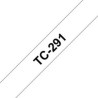 TC291 Ruban thermique en cassette Brother TC-291 9mm noir sur Blanc, Toner Express : achat en ligne 