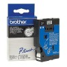 TC201 Ruban thermique en cassette 12mm Brother TC-201 12mm noir sur blanc, Toner Express : achat en ligne