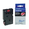 TC401 Ruban thermique en cassette 12mm Brother TC-401 Noir sur Rouge, Toner Express : achat en ligne 