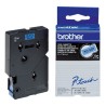 TC501 Ruban thermique en cassette 12mm BrotherTC-501 Noir sur Bleu, Toner Express : achat en ligne 