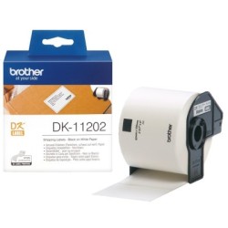 DK11202 Rouleau d'étiquettes d'expédition DK-11202 Brother original – Noir sur blanc, 62 x 100 mm pour QL500, Toner Express 