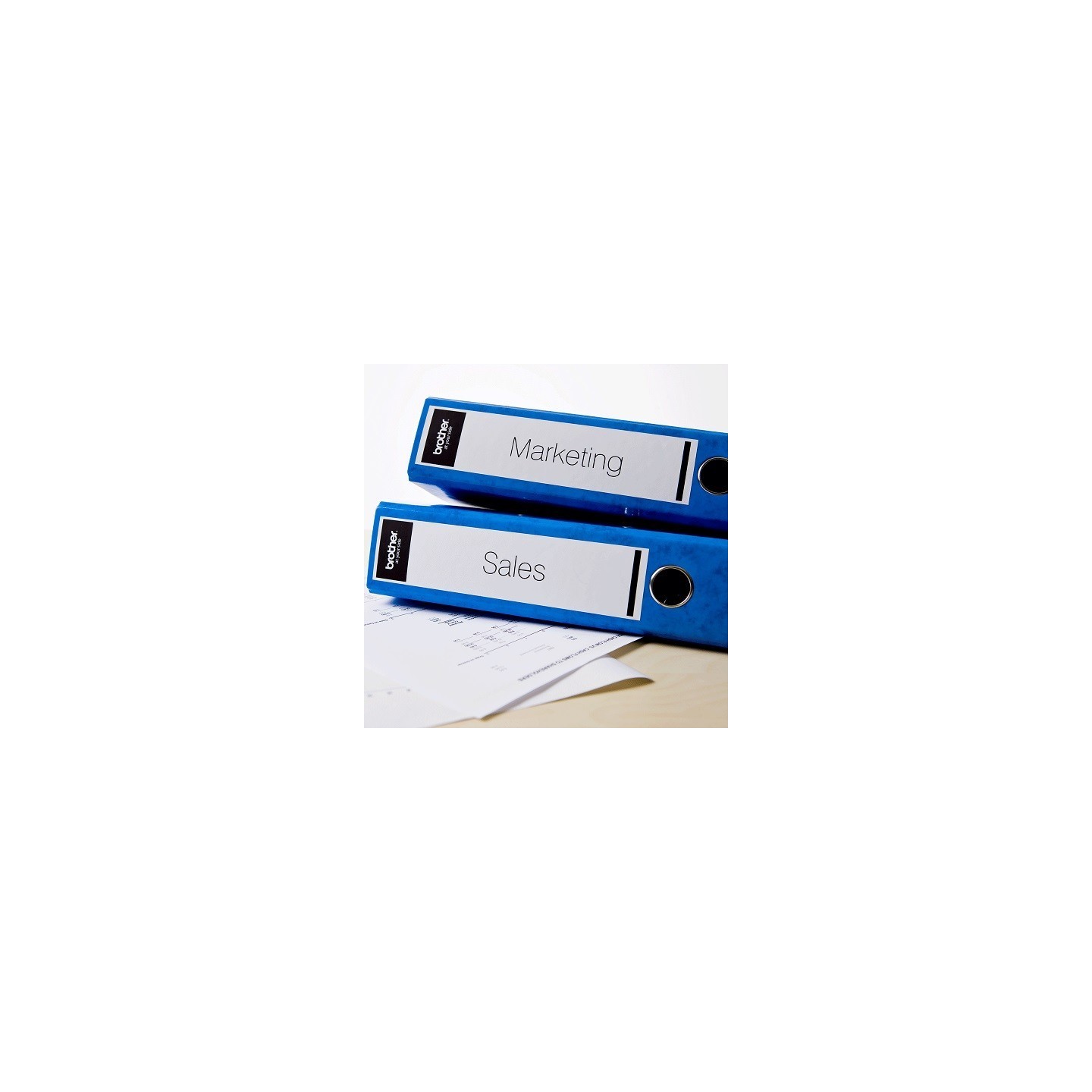 DK22205 Rouleau de papier continu DK-22205 Brother original – Noir sur blanc, 62 mm de large pour QL500..., Toner Express 