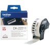 DK22211 Rouleau d'étiquettes DK-22211 Brother original – Blanc, 29 mm x 15,24 m ..., Toner Express : achat en ligne 