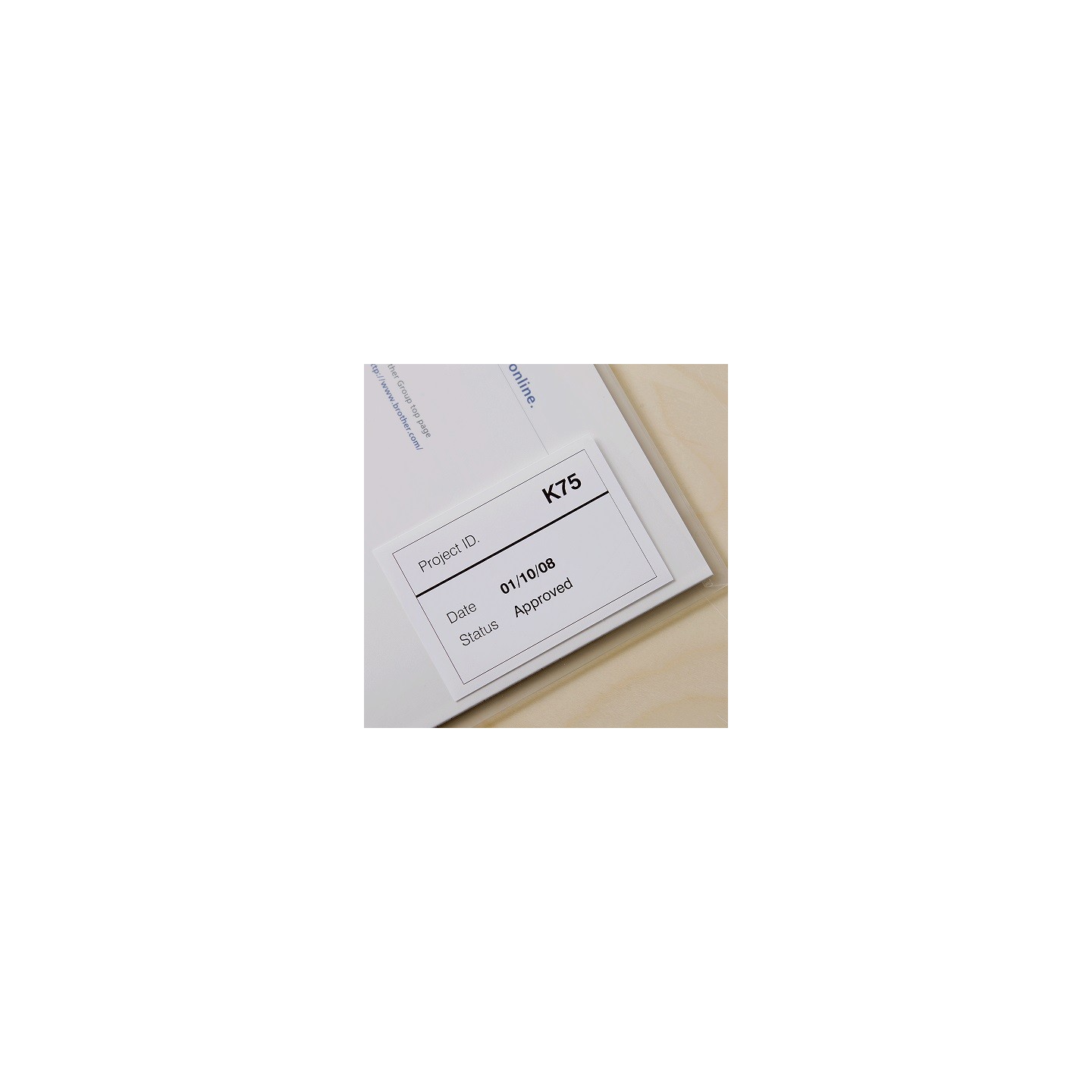 DK22212 Rouleau de film continu DK-22212 Brother original – Noir sur blanc, 62 mm pour QL500..., Toner Express : achat