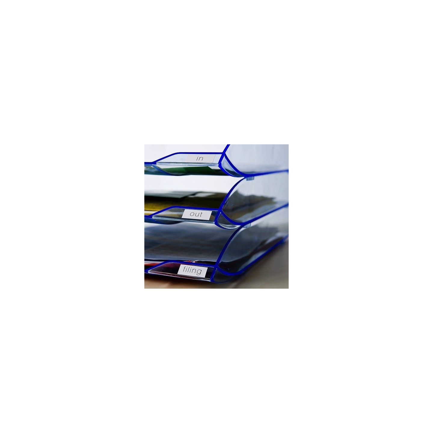 DK22214 Rouleau de papier continu DK-22214 Brother original – Noir sur blanc, 12 mm de large pour QL500..., Toner Express