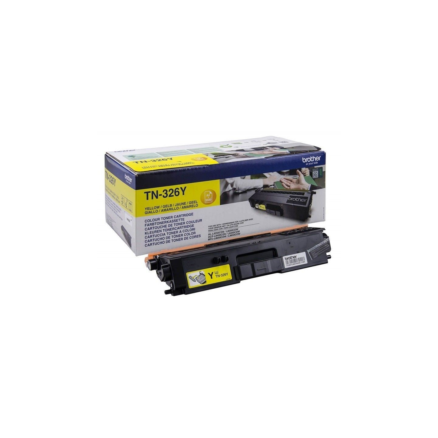 Toner Yellow haute capacité Brother pour HL-L8250CDN/ L8400CDN..., Toner Express : achat en ligne de Toner Yellow haute capacité