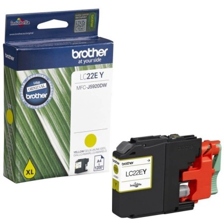 Cartouche Jaune pour Brother MFC J5920DW, Toner Express : achat en ligne de Cartouche Jaune pour Brother MFC J5920DW pour imprim