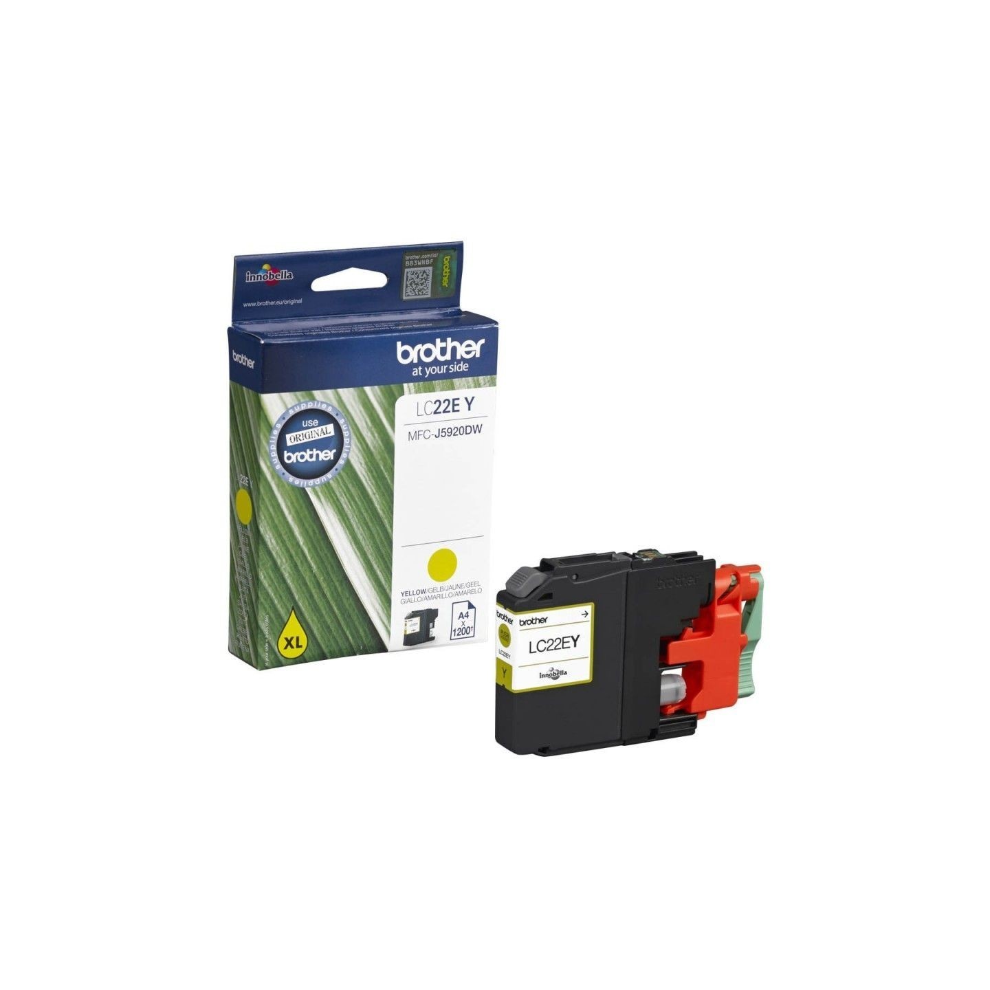 Cartouche Jaune pour Brother MFC J5920DW, Toner Express : achat en ligne de Cartouche Jaune pour Brother MFC J5920DW pour imprim