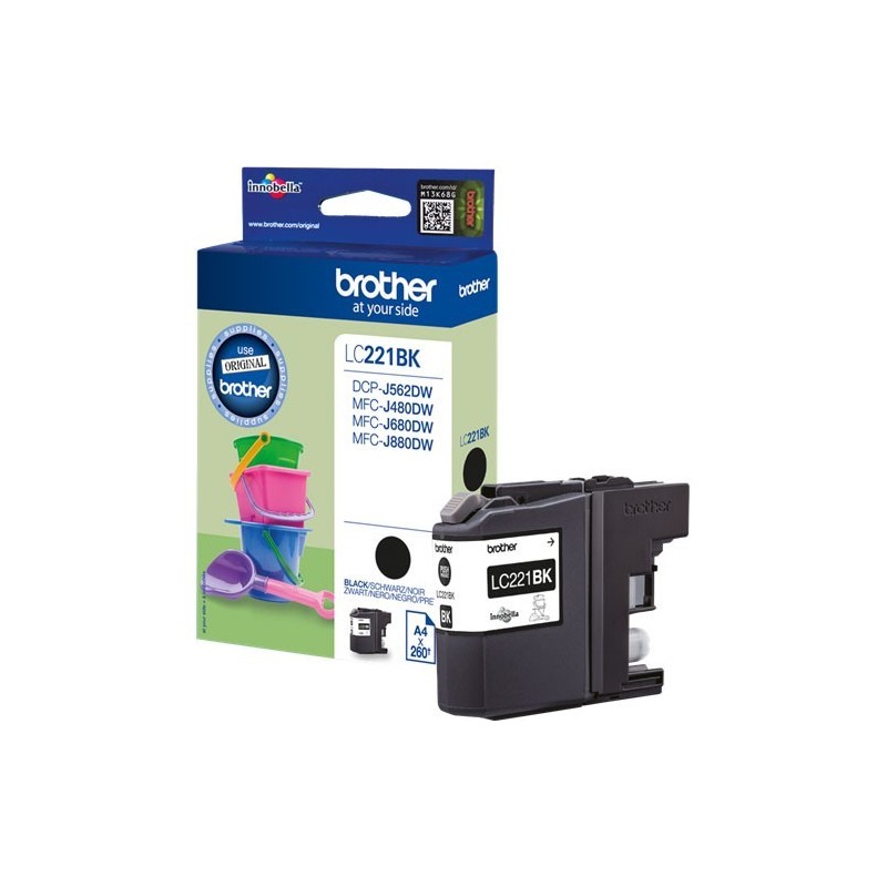 Cartouche noire Brother pour MFC-J480dw / MFC-J680dw /MFC-J880dw..., Toner Express : achat en ligne de Cartouche noire Brother p