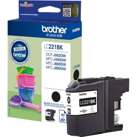 Cartouche noire Brother pour MFC-J480dw / MFC-J680dw /MFC-J880dw..., Toner Express : achat en ligne de Cartouche noire Brother p