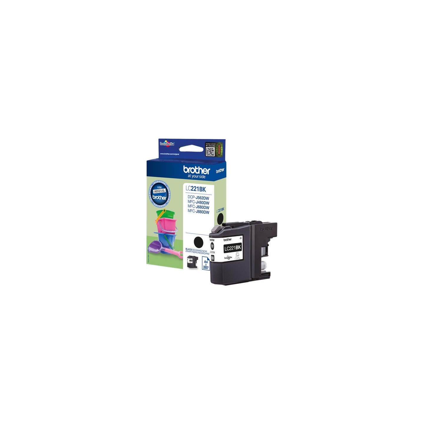 Cartouche noire Brother pour MFC-J480dw / MFC-J680dw /MFC-J880dw..., Toner Express : achat en ligne de Cartouche noire Brother p