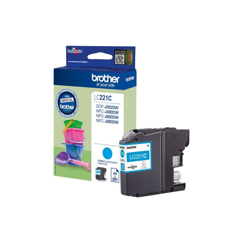 Cartouche cyan Brother pour MFC-J480dw / MFC-J680dw /MFC-J880dw..., Toner Express : achat en ligne de Cartouche cyan Brother pou