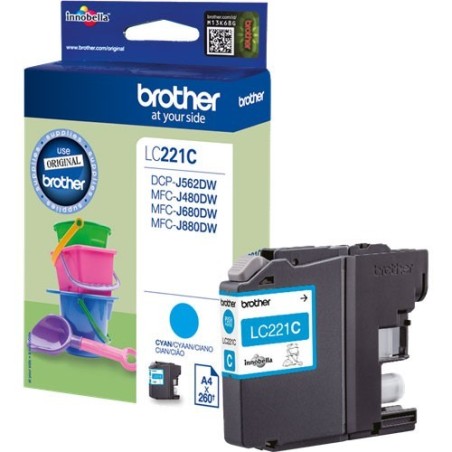Cartouche cyan Brother pour MFC-J480dw / MFC-J680dw /MFC-J880dw..., Toner Express : achat en ligne de Cartouche cyan Brother pou