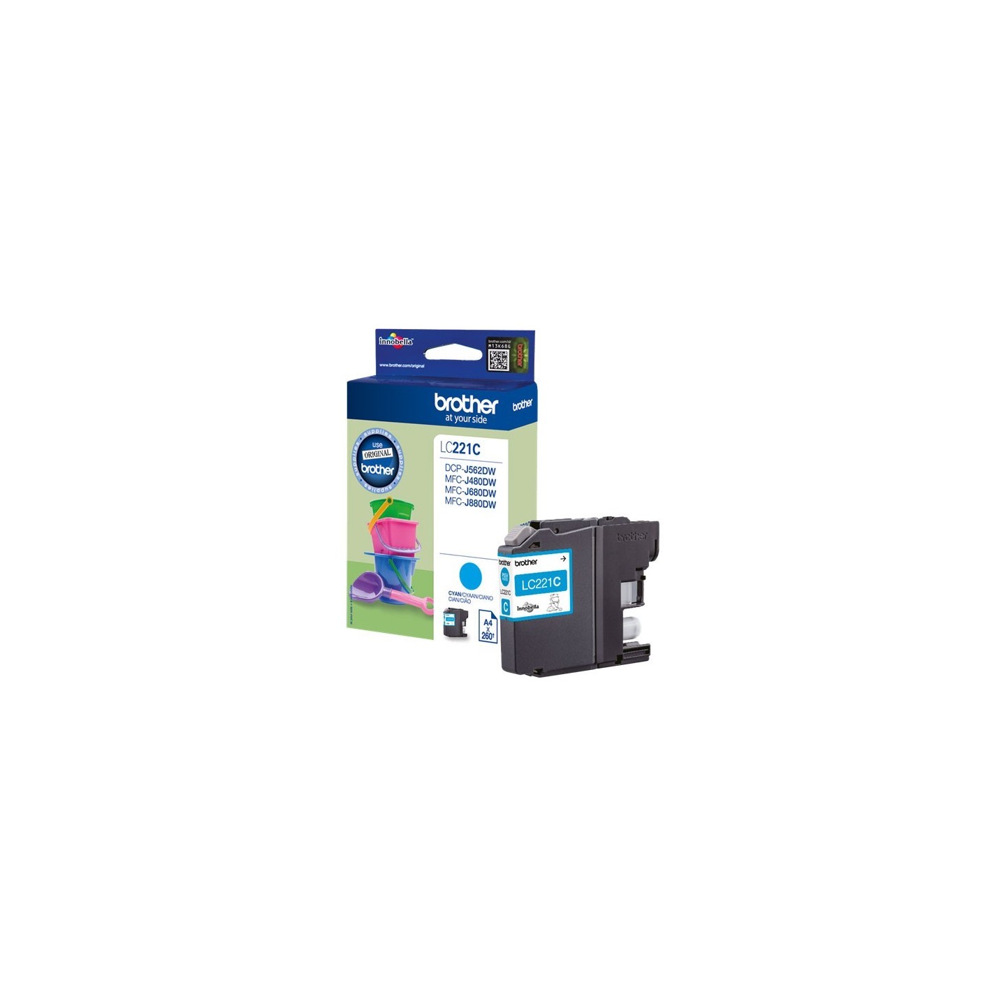 Cartouche cyan Brother pour MFC-J480dw / MFC-J680dw /MFC-J880dw..., Toner Express : achat en ligne de Cartouche cyan Brother pou
