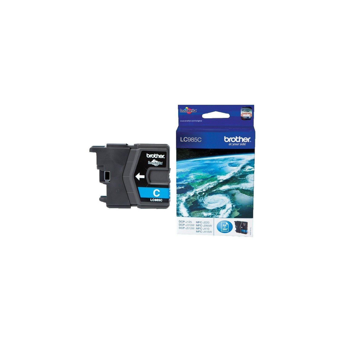 Cartouche cyan Brother pour DCP-J315W / MFC-J220 ...., Toner Express : achat en ligne de Cartouche cyan Brother pour DCP-J315W /