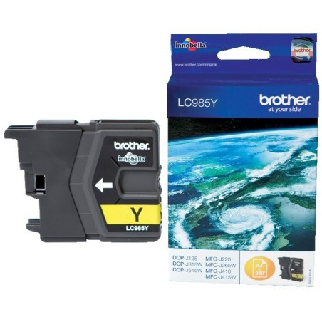 Cartouche jaune Brother pour DCP-J315W / MFC-J220 ...., Toner Express : achat en ligne de Cartouche jaune Brother pour DCP-J315W