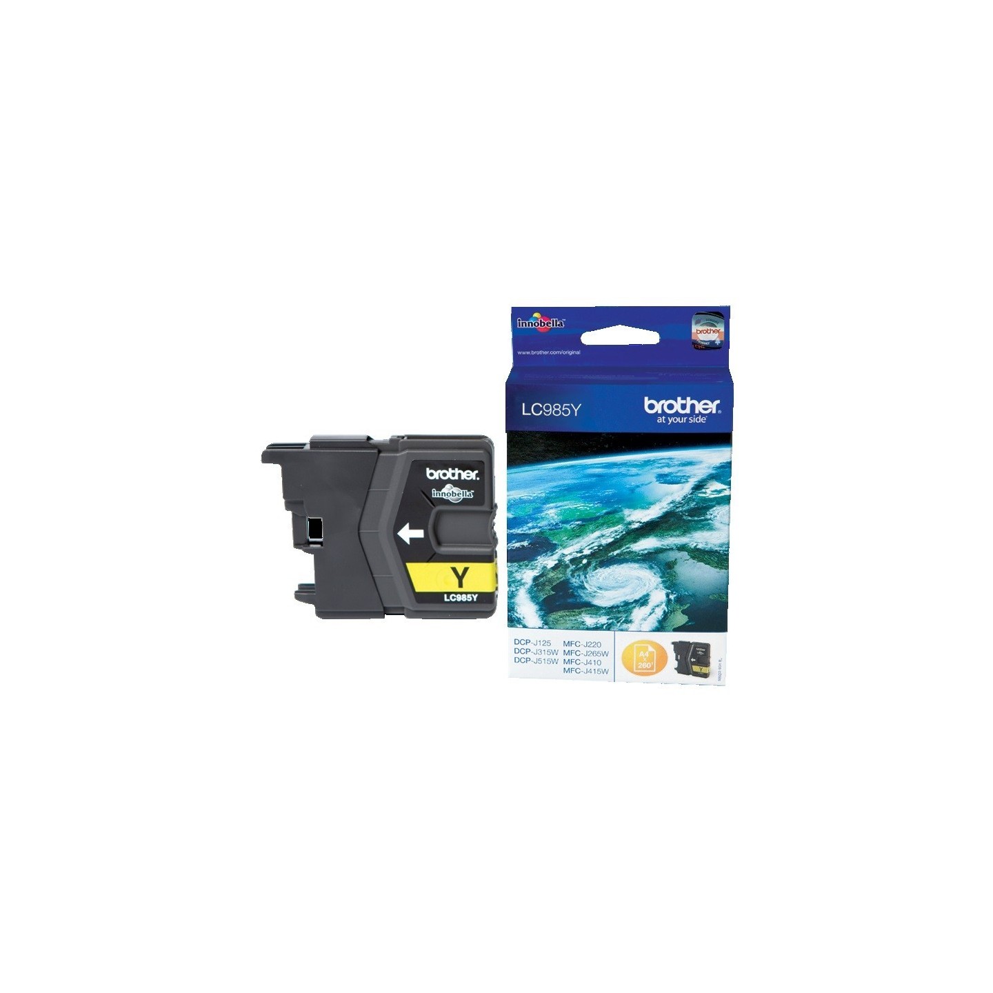 Cartouche jaune Brother pour DCP-J315W / MFC-J220 ...., Toner Express : achat en ligne de Cartouche jaune Brother pour DCP-J315W