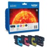RAINBOW Pack 4 couleurs ( Noir, Cyan, Magenta, Jaune ) pour Brother DCP 145c / MFC 250c....., Toner Express : achat en ligne de 