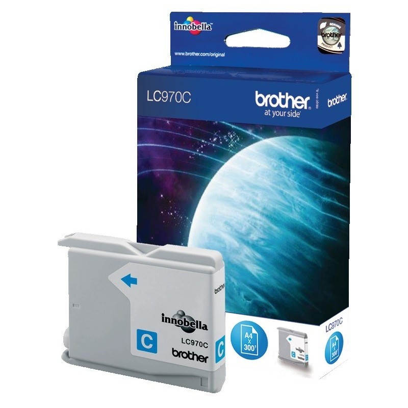 Cartouche cyan Brother pour DCP-135C / DCP150C / MFC235 / MFC260, Toner Express : achat en ligne de Cartouche cyan Brother pour 
