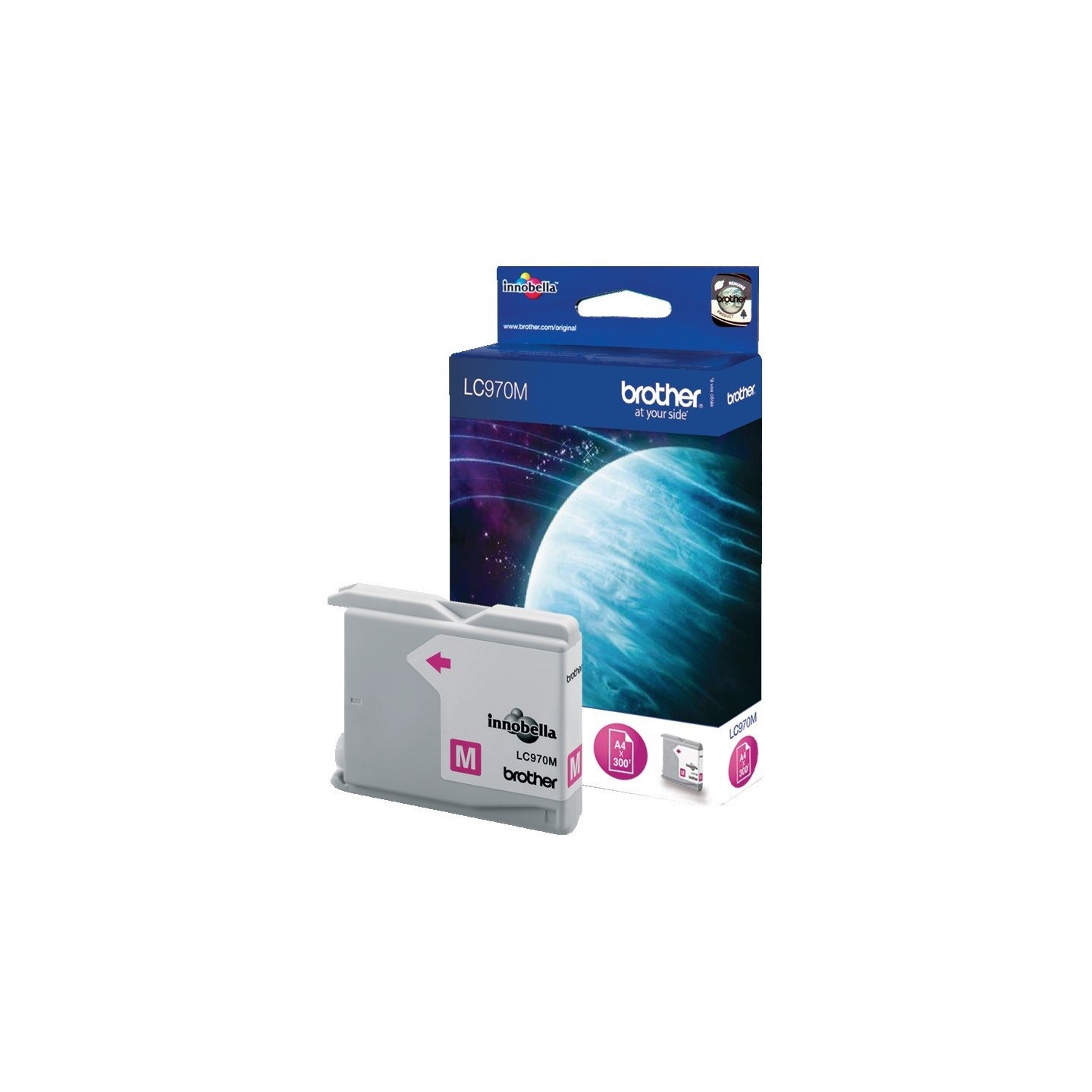Cartouche magenta Brother pour DCP-135C / DCP150C / MFC235 / MFC260, Toner Express : achat en ligne de Cartouche magenta Brother