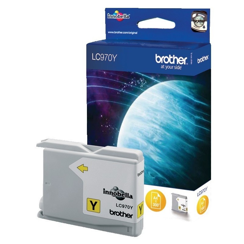 Cartouche jaune Brother pour DCP-135C / DCP150C / MFC235 / MFC260, Toner Express : achat en ligne de Cartouche jaune Brother pou