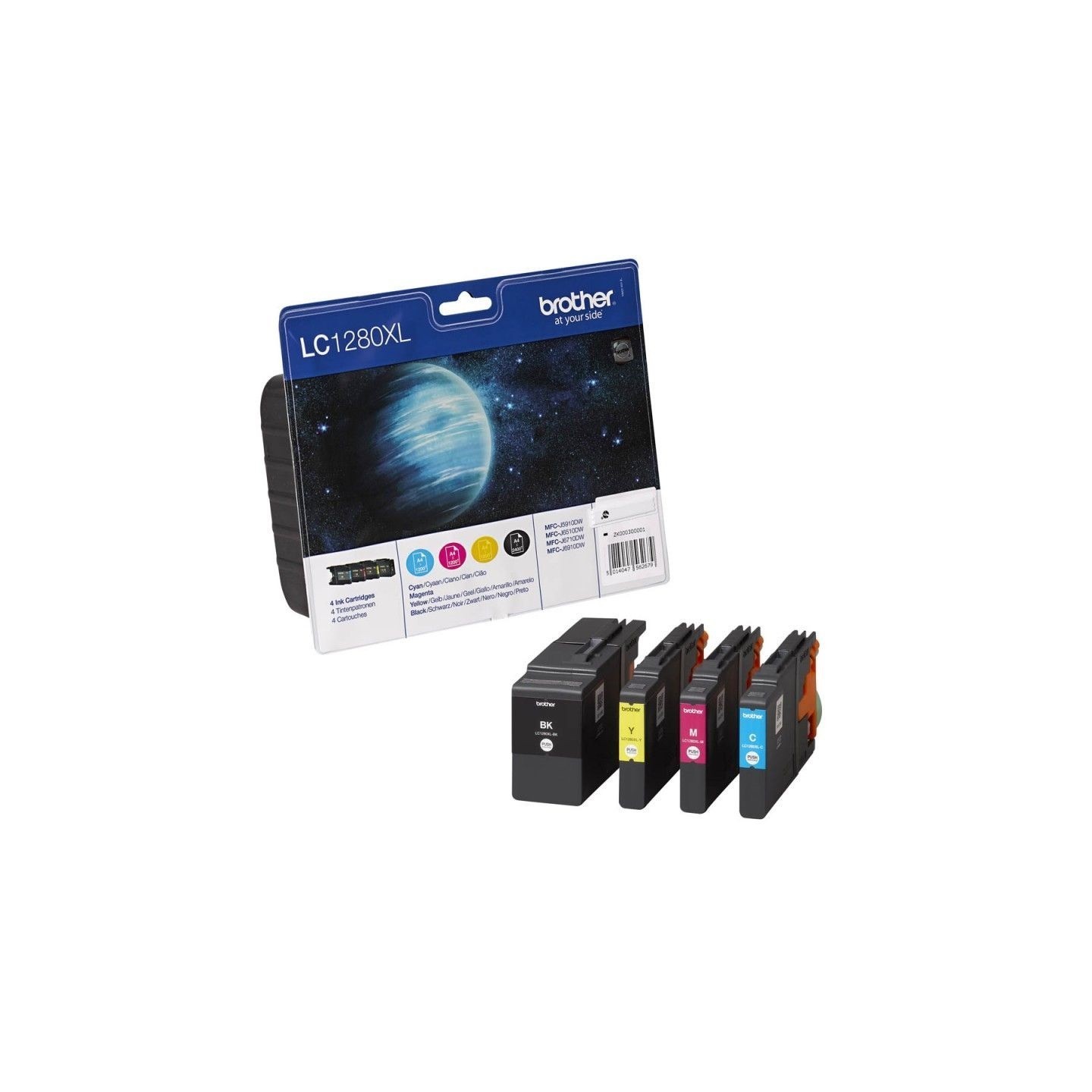 Value pack de 4 cartouches XL Brother pour MFC J6510DW / J6710DW / J6910DW, Toner Express : achat en ligne de Value pack de 4 ca