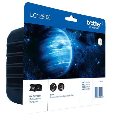 2 x Cartouches noires XL Brother pour MFC J6510DW / J6710DW / J6910DW, Toner Express : achat en ligne de 2 x Cartouches noires X