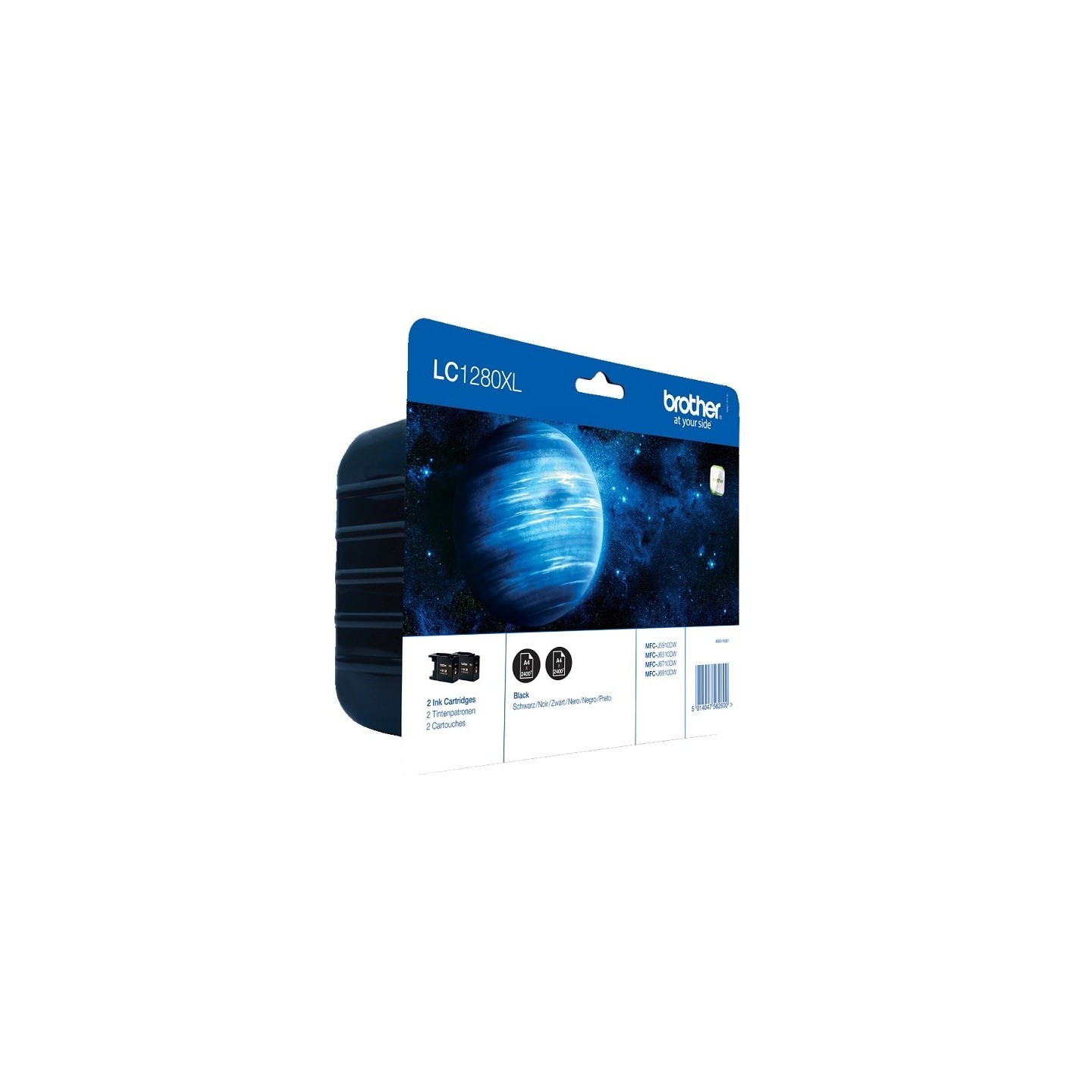 2 x Cartouches noires XL Brother pour MFC J6510DW / J6710DW / J6910DW, Toner Express : achat en ligne de 2 x Cartouches noires X