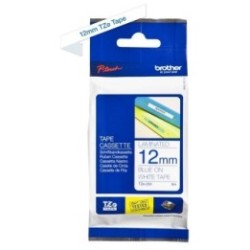 Ruban Matriciel bleu/blanc Brother  (TZ-233) 12mm, Toner Express : achat en ligne de Ruban Matriciel bleu/blanc Brother  (TZ-233