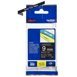 Ruban Matriciel blanc/Noir Brother  (TZ-325) 9mm, Toner Express : achat en ligne de Ruban Matriciel blanc/Noir Brother  (TZ-325)