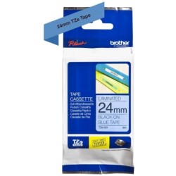 Ruban Matriciel noir/bleu Brother  (TZ-551)  24mm, Toner Express : achat en ligne de Ruban Matriciel noir/bleu Brother  (TZ-551)