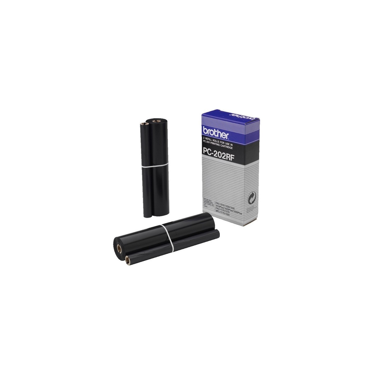 Ruban Thermique Noir Brother PC 202RF (x 2), Toner Express : achat en ligne de Ruban Thermique Noir Brother PC 202RF (x 2) pour 