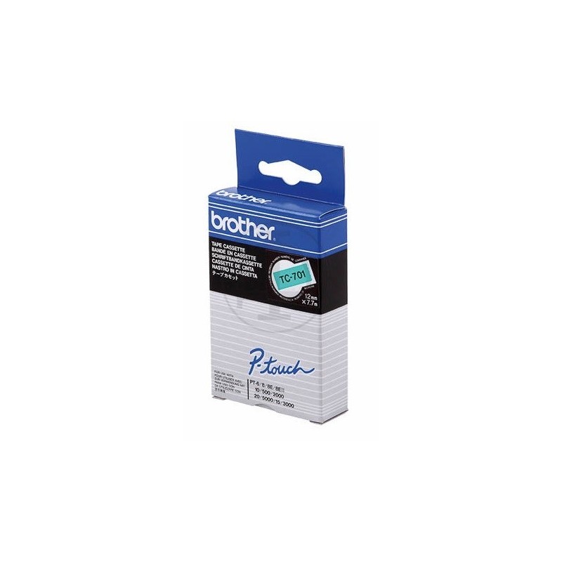 Ruban matriciel Brother 12mm Noir / Vert, Toner Express : achat en ligne de Ruban matriciel Brother 12mm Noir / Vert pour imprim
