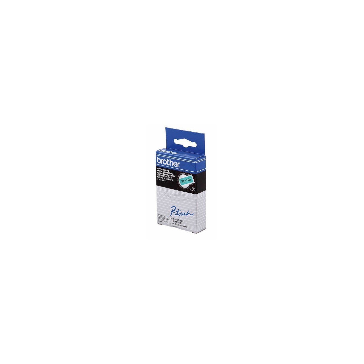 Ruban matriciel Brother 12mm Noir / Vert, Toner Express : achat en ligne de Ruban matriciel Brother 12mm Noir / Vert pour imprim