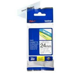 Ruban Matriciel Noir/transparent Brother  (TZ-151)  24mm, Toner Express : achat en ligne de Ruban Matriciel Noir/transparent Bro