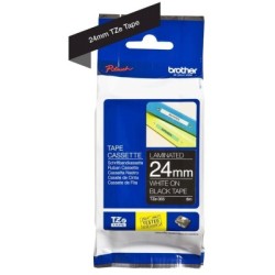 Ruban Matriciel blanc/noir Brother  (TZ-355)  24mm, Toner Express : achat en ligne de Ruban Matriciel blanc/noir Brother  (TZ-35