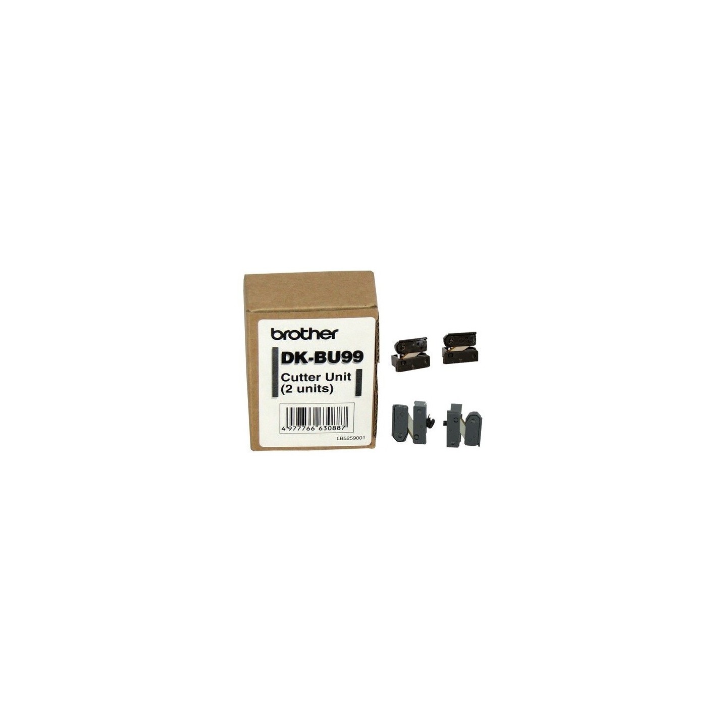 Pack 2 Massicots (cutter) Brother (DK-BU99) pour QL500...