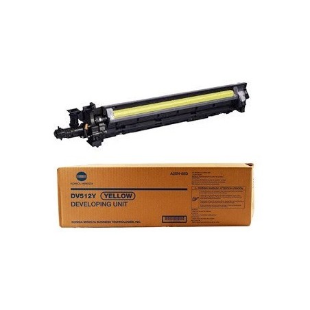 Developpeur jaune Konica Minolta pour Bizhub C224... (DV512Y), Toner Express : achat en ligne de Developpeur jaune Konica Minolt