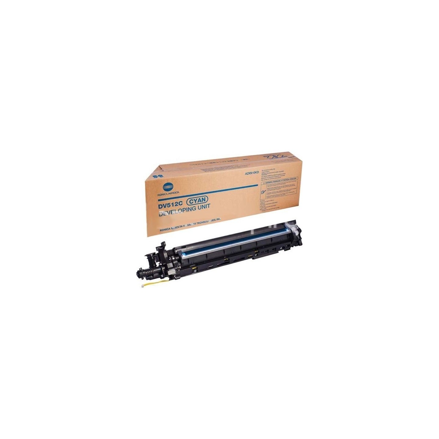 Developpeur Cyan Konica Minolta pour Bizhub C224... (DV512C), Toner Express : achat en ligne de Developpeur Cyan Konica Minolta 