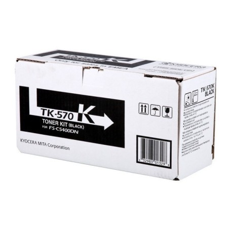 Toner noir Kyocera Mita pour FS-C5400DN/ ECOSYS P7035CDN (TK570BK), Toner Express : achat en ligne de Toner noir Kyocera Mita po
