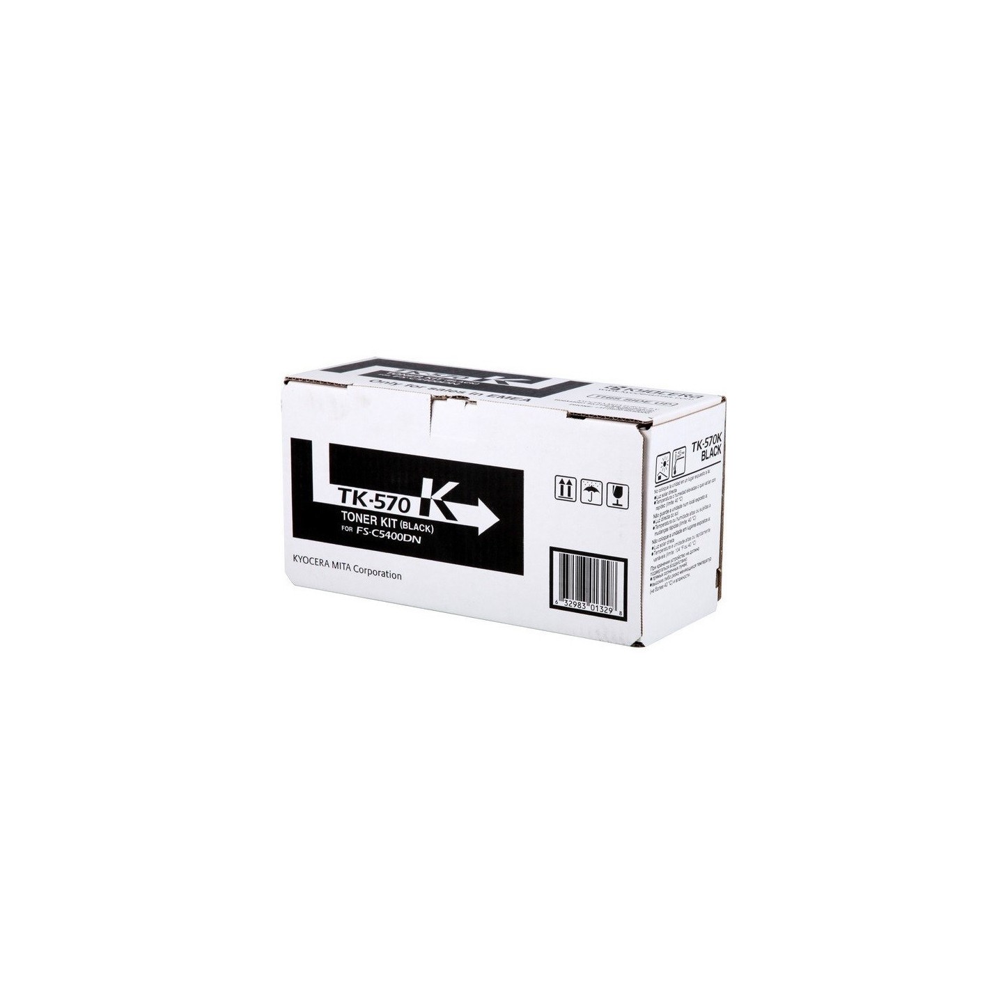 Toner noir Kyocera Mita pour FS-C5400DN/ ECOSYS P7035CDN (TK570BK), Toner Express : achat en ligne de Toner noir Kyocera Mita po