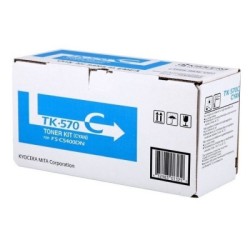 Toner cyan Kyocera Mita pour FS-C5400DN/ ECOSYS P7035CDN (TK570C), Toner Express : achat en ligne de Toner cyan Kyocera Mita pou