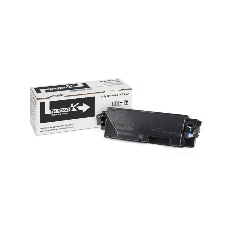 Toner noir Kyocera Mita pour ECOSYS P7040CDN (TK-5160K) (TK5160K)