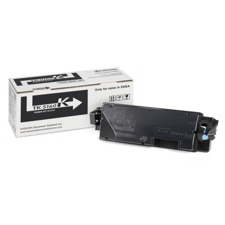 Toner noir Kyocera Mita pour ECOSYS P7040CDN (TK-5160K) (TK5160K)