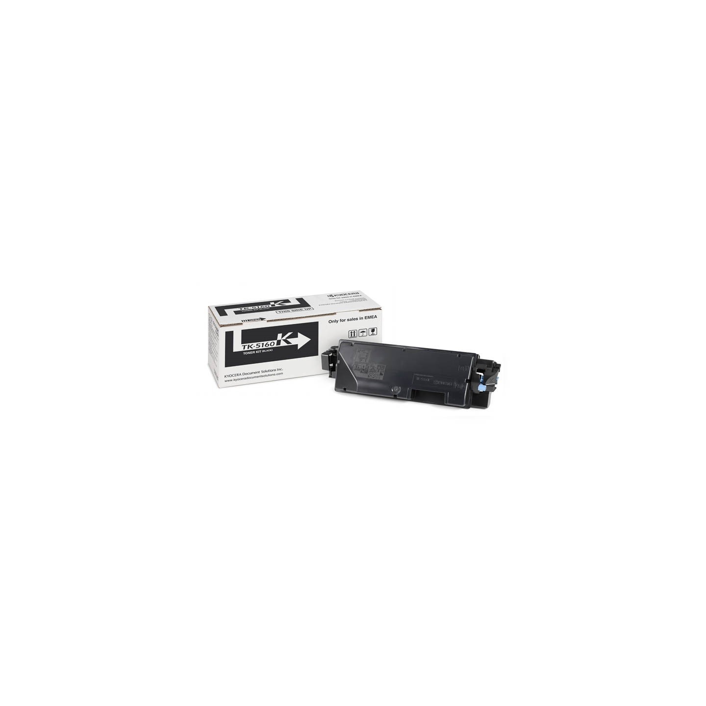 Toner noir Kyocera Mita pour ECOSYS P7040CDN (TK-5160K) (TK5160K)