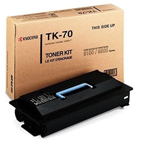 Toner Noir KYOCERA (TK70), Toner Express : achat en ligne de Toner Noir KYOCERA (TK70) pour imprimante